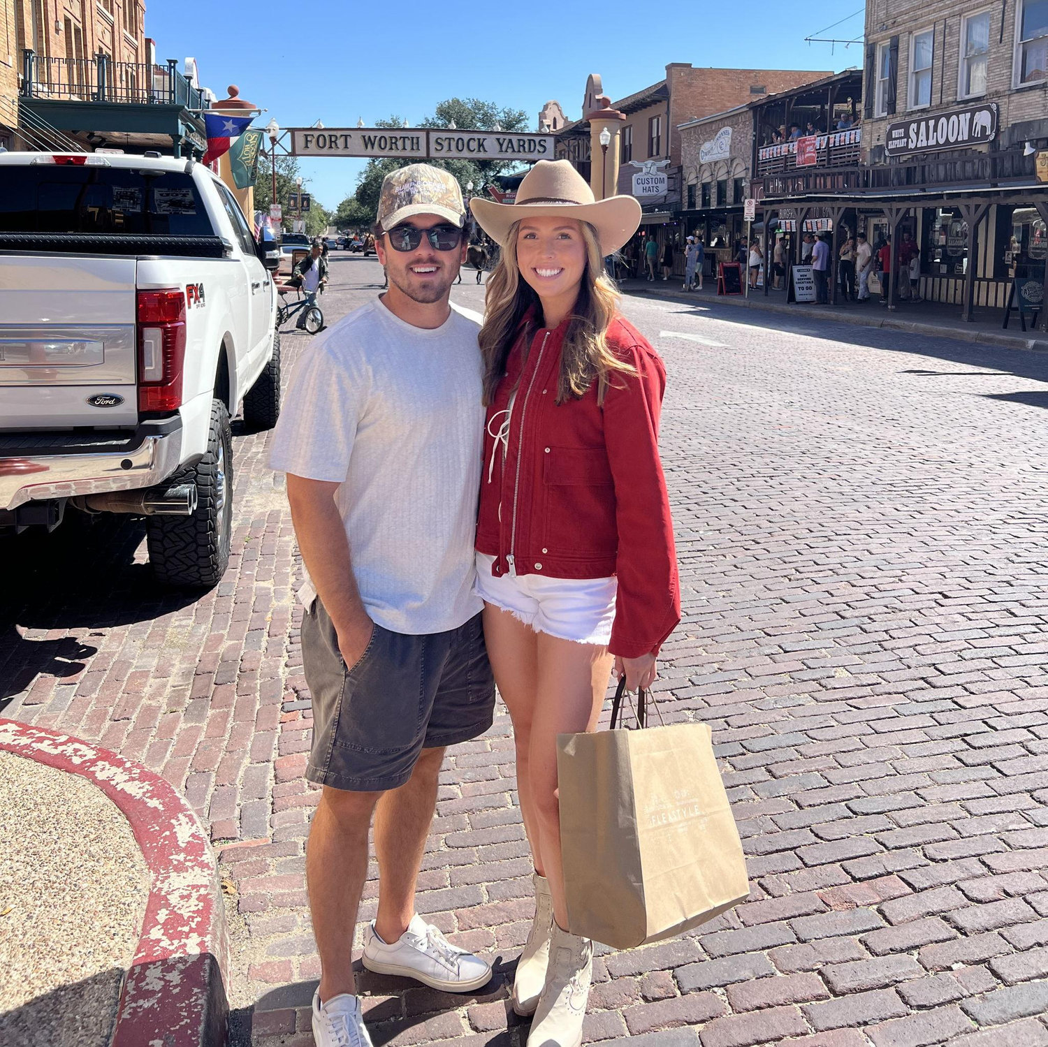 Exploring downtown Fort Worth