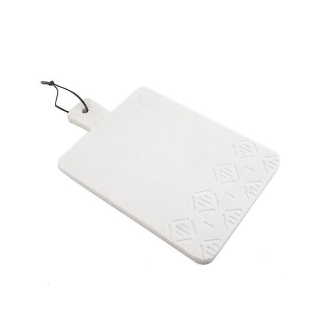 Thirstystone White Marble Etched Paddle Board