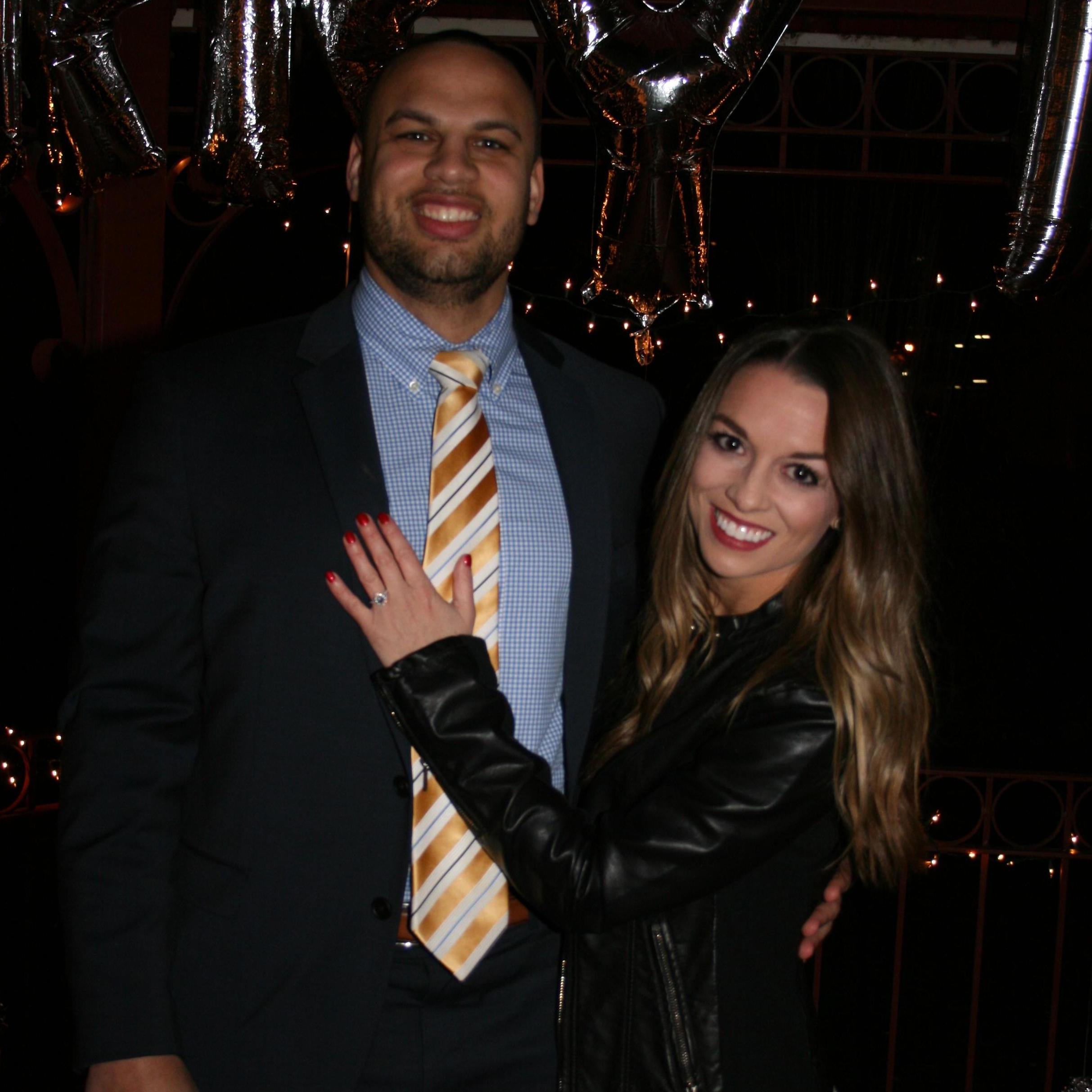 Happiest night of our lives (so far)!