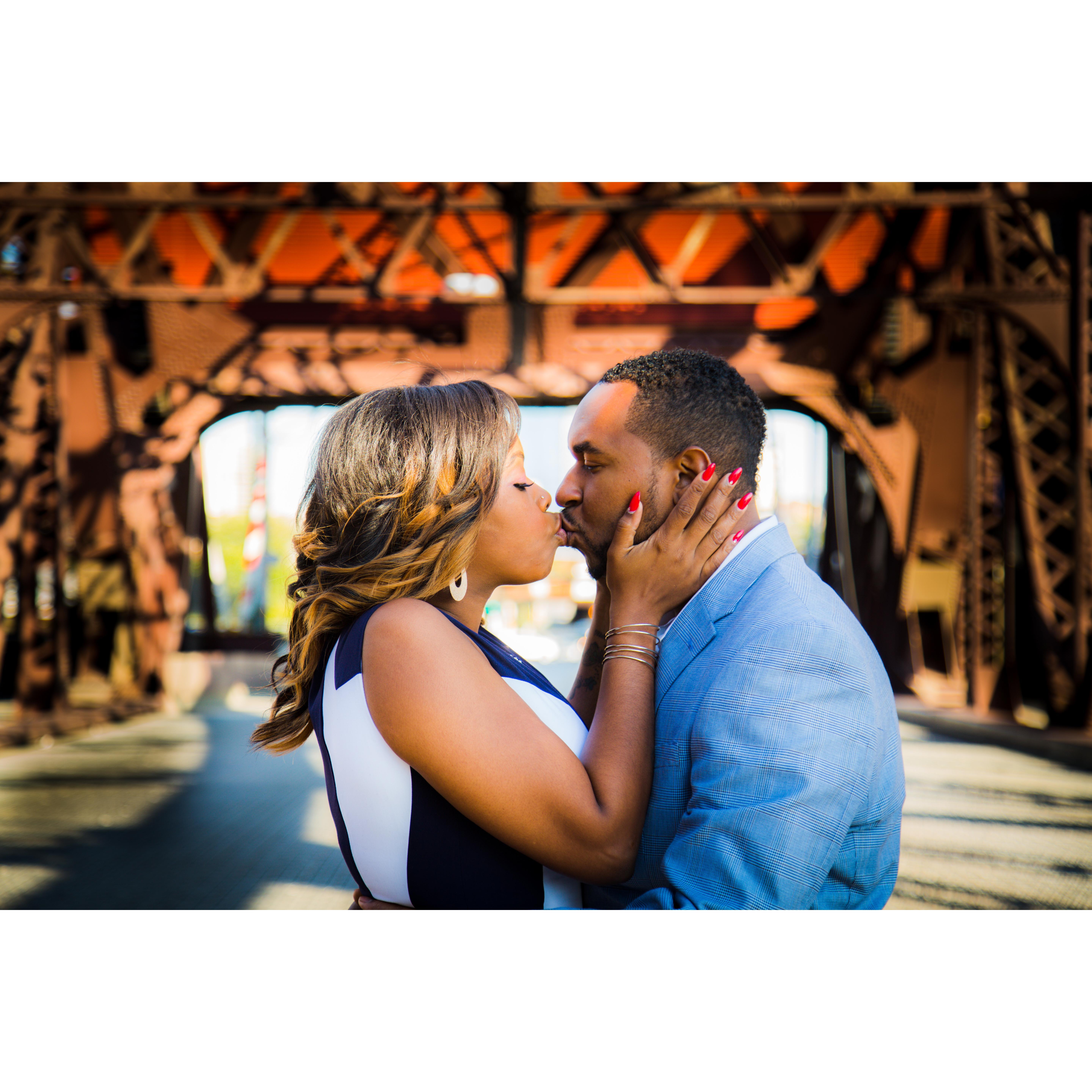 Kisses make everything better! #everwindinglove #engagementshoot