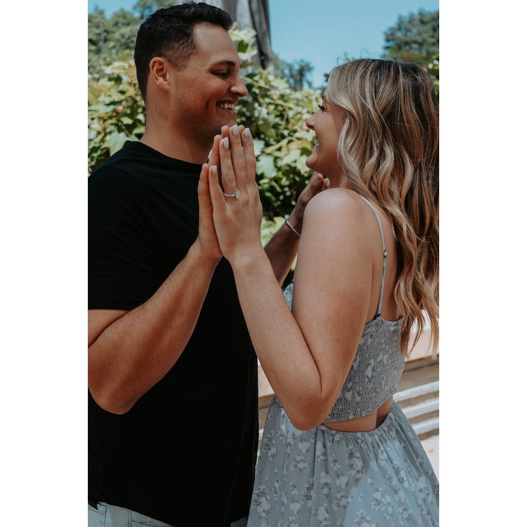 She said yes!