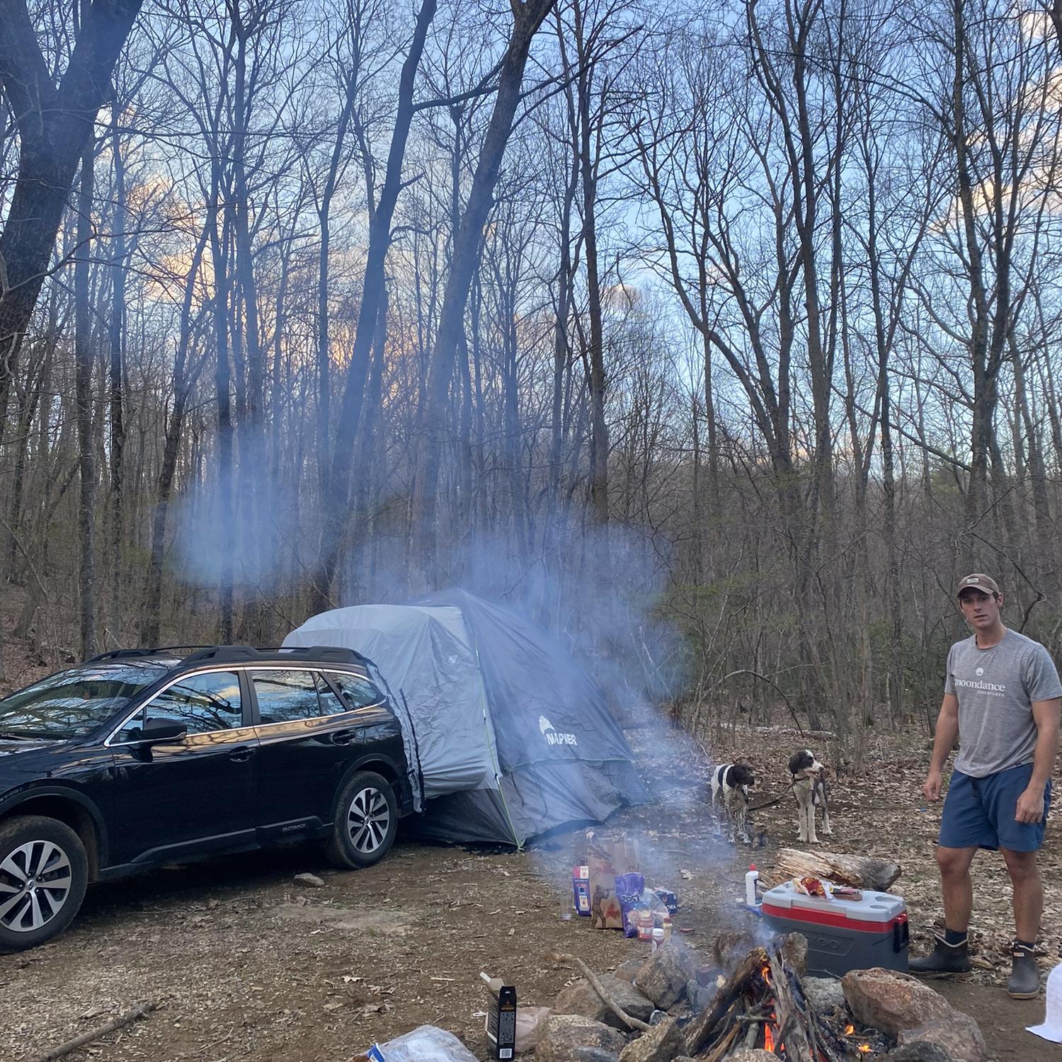 We went camping once!