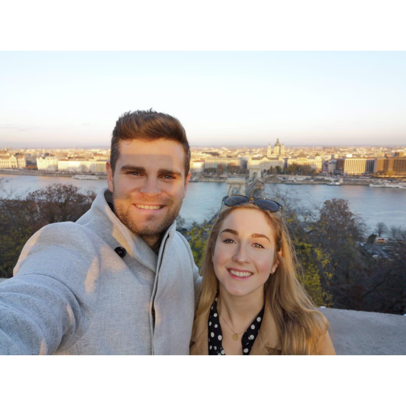 Walking tour of Budapest.