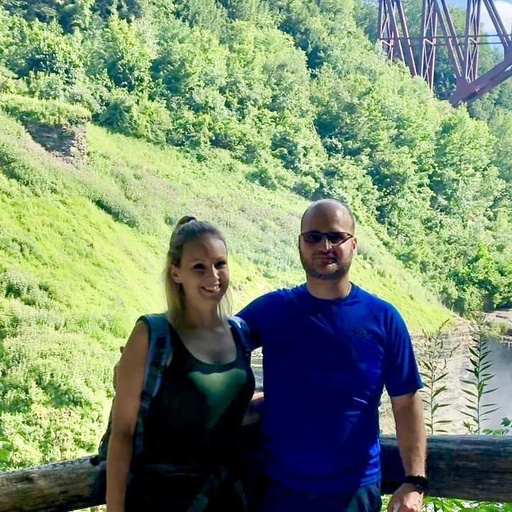 A day hike at Letchworth Falls