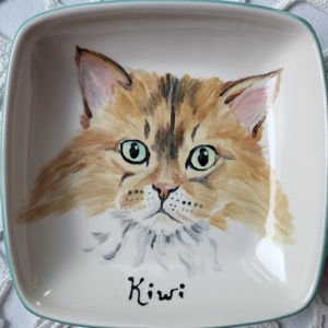 Custom Cat Treat Plates!!