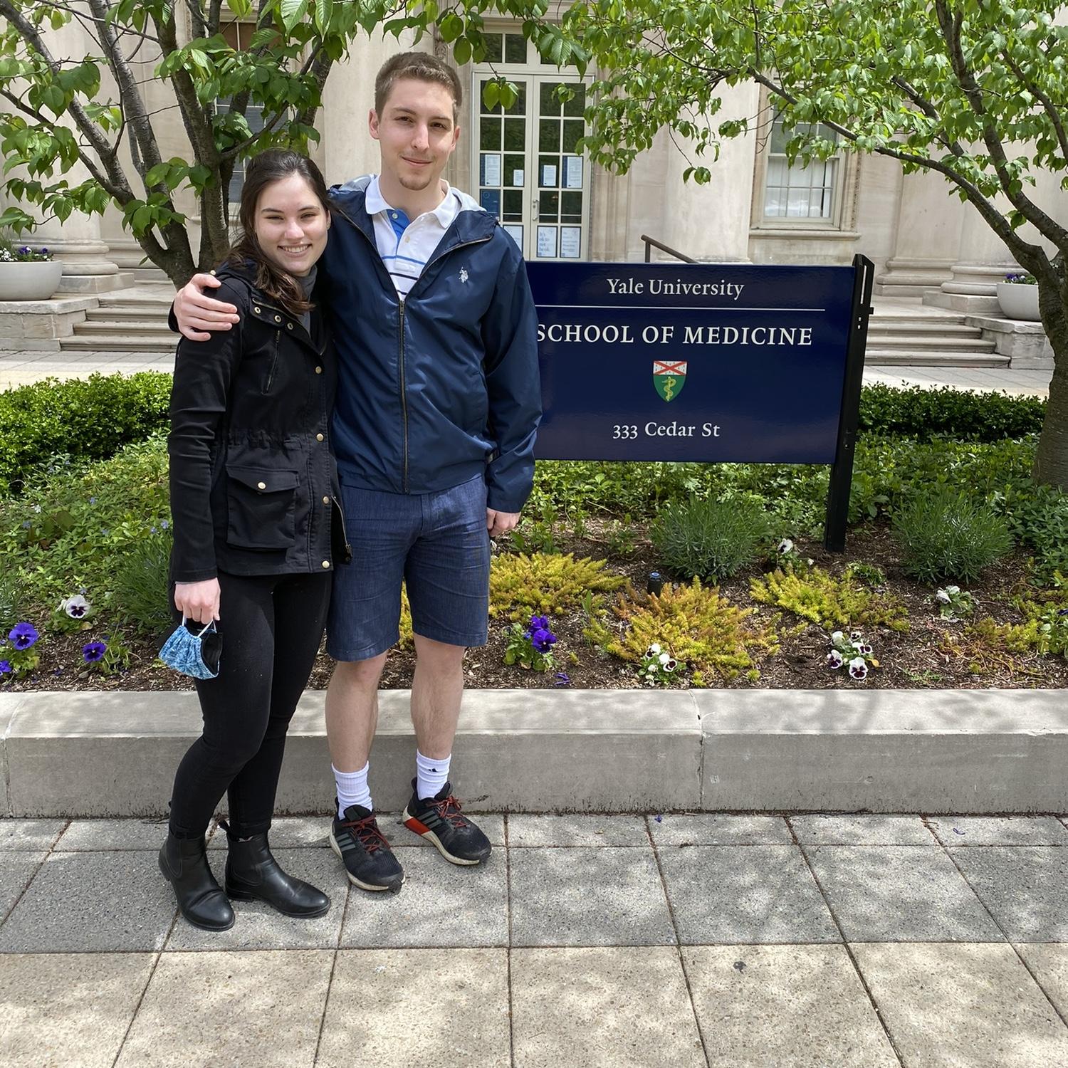Daniel got into Yale!