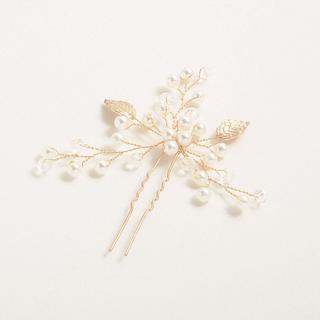 Floral Pearl Hairpin