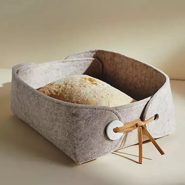 Bread Basket & Warming Tile Set