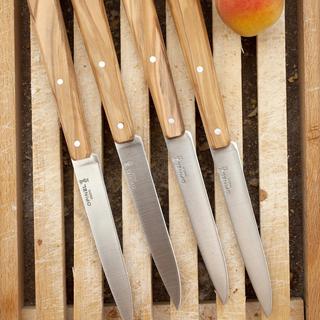 Olivewood Bon Appetit Steak Knife, Set of 4