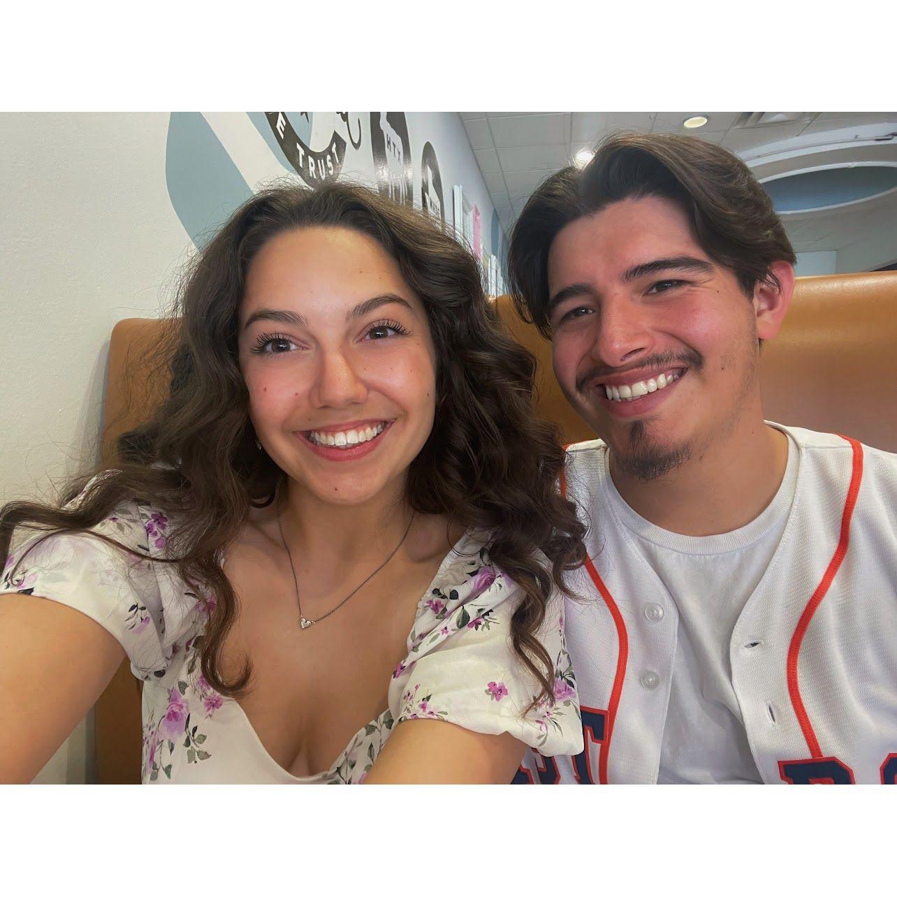 Relaxing after a long summer of kids camps!