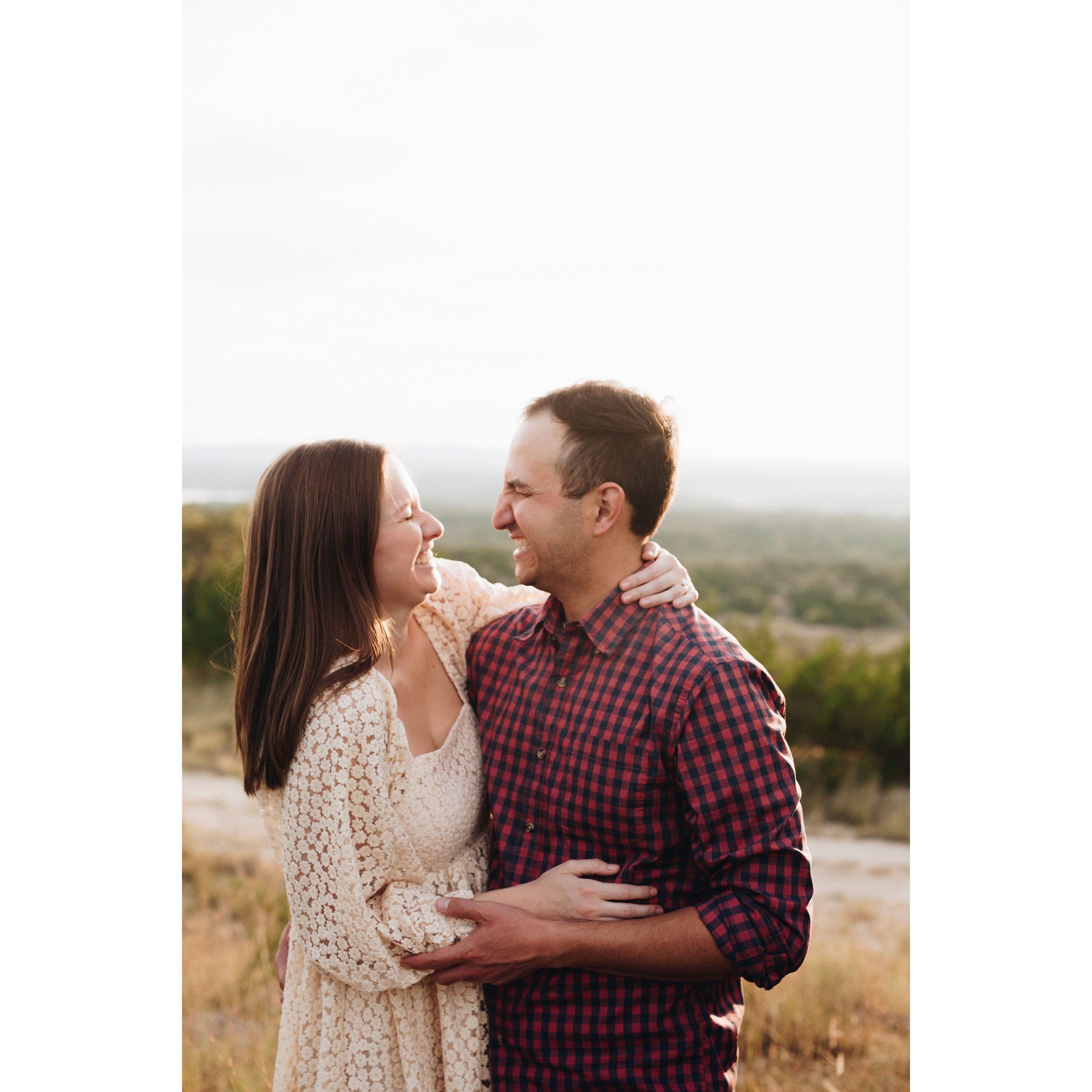 Forever goofing off with my favorite person.