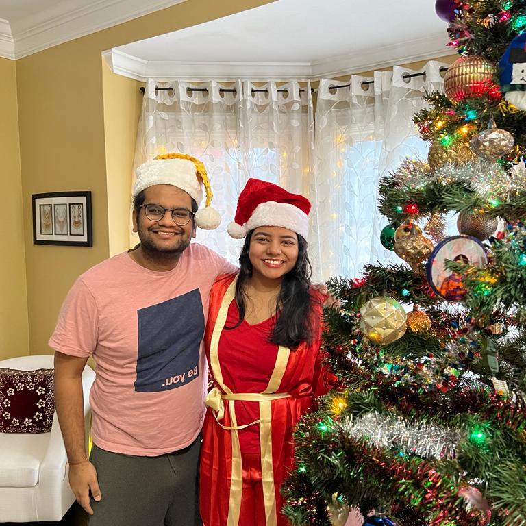 First Christmas together.
