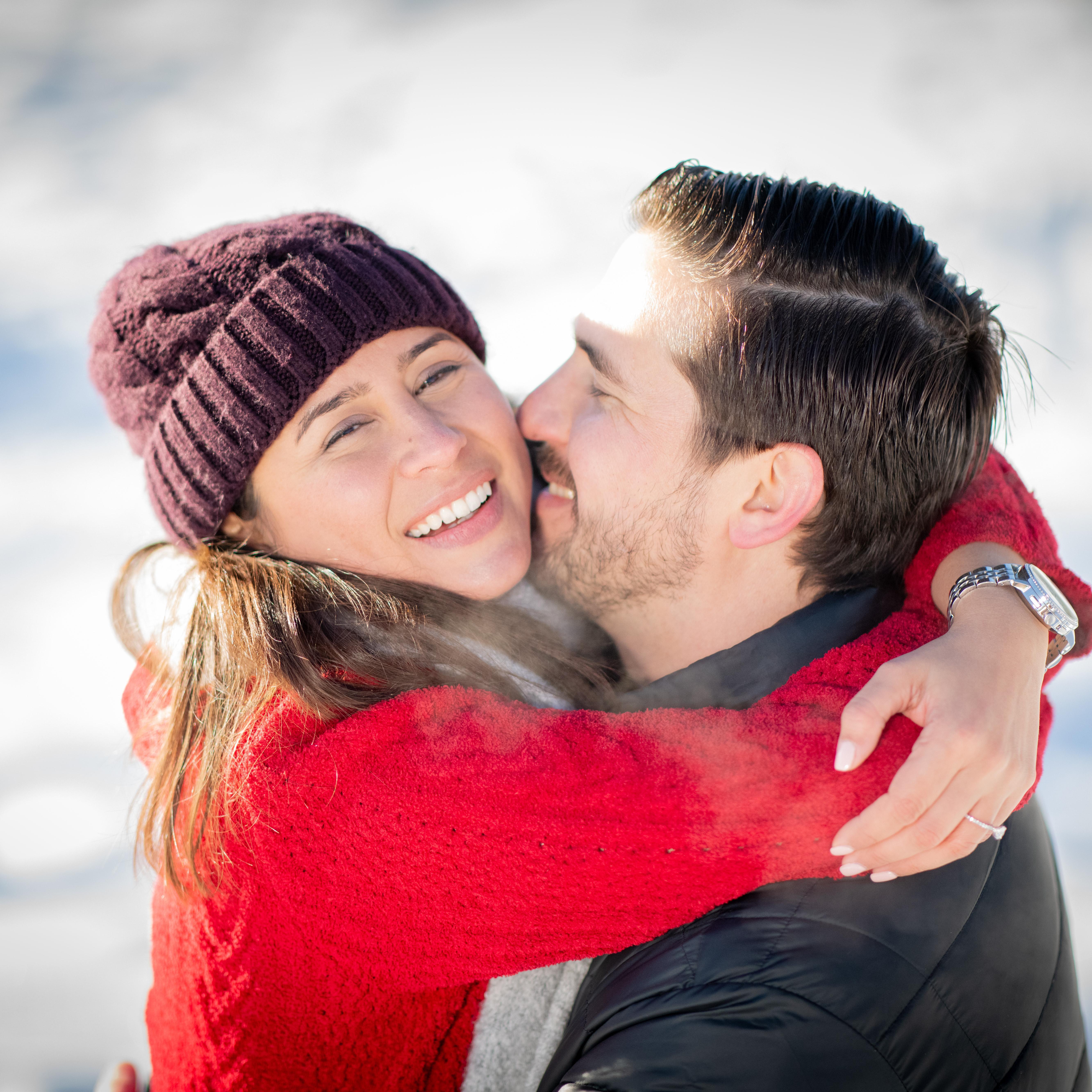 I was so happy! it was not two hours after getting engaged that I realized it was not a dream! IT WAS HAPPENING