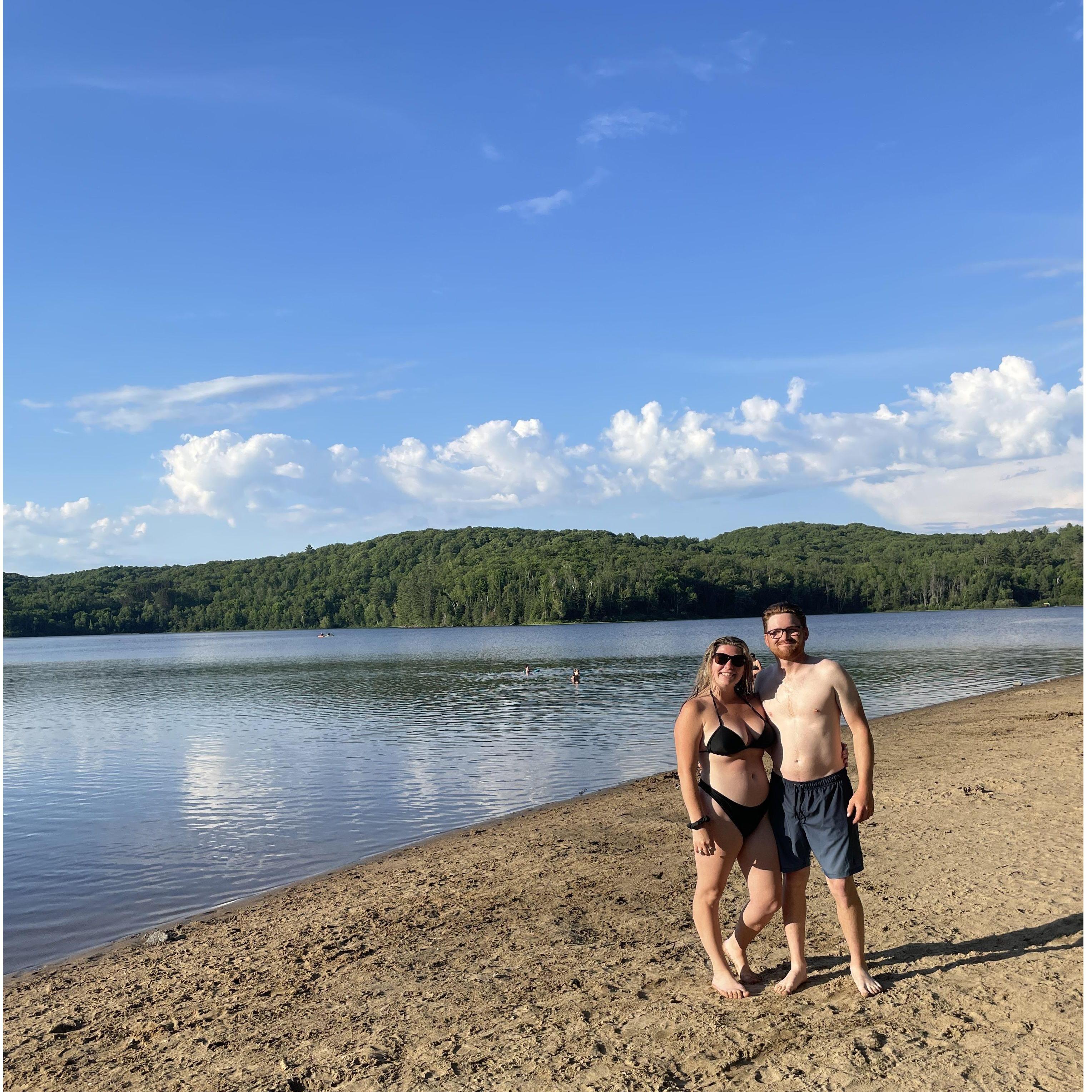 Nicole's first time camping - Arrowhead Park 2022