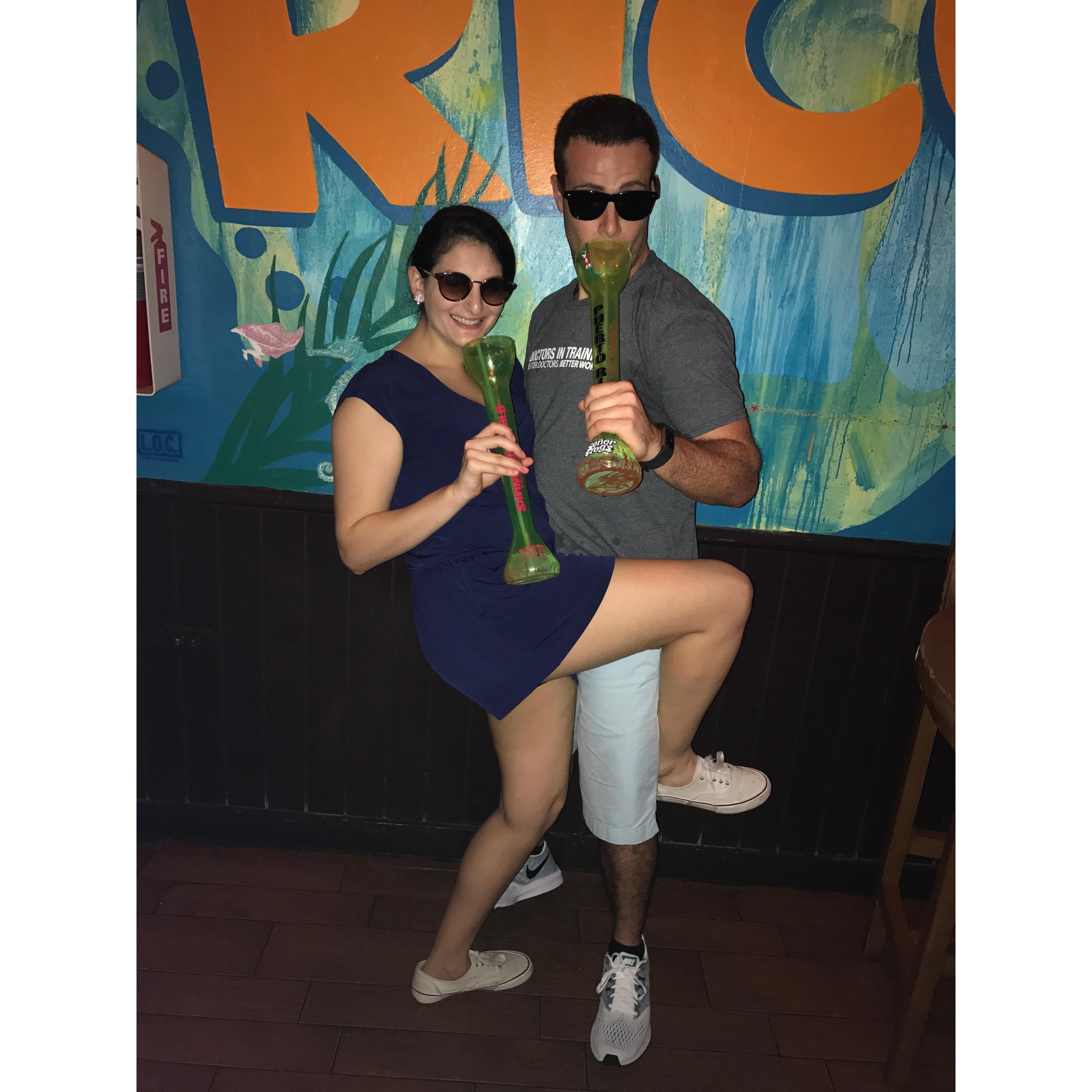 A little cruise fun at senior frogs
