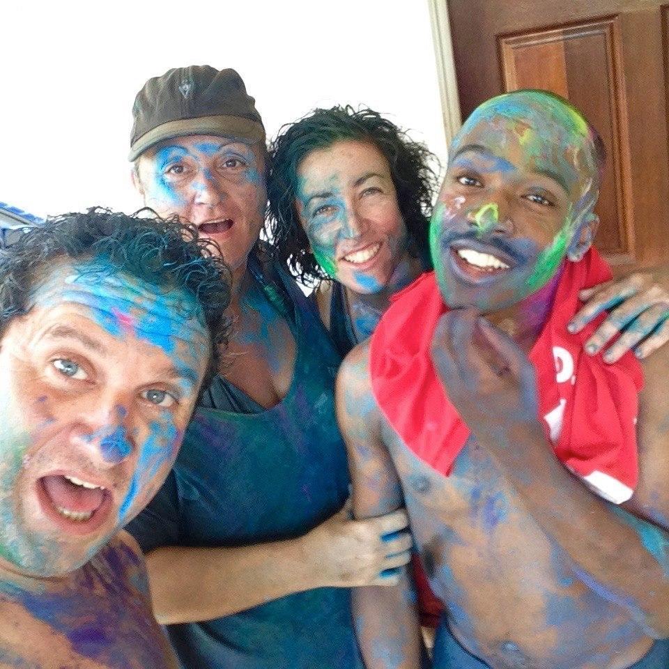 Carnival with Sabrina's cousins in St. George's, Grenada, West Indies - Our first international trip! August 2015