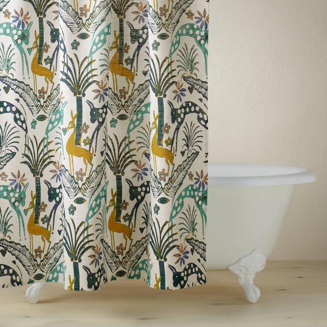 Jungle Print Shower Curtain - Opalhouse™ designed with Jungalow™