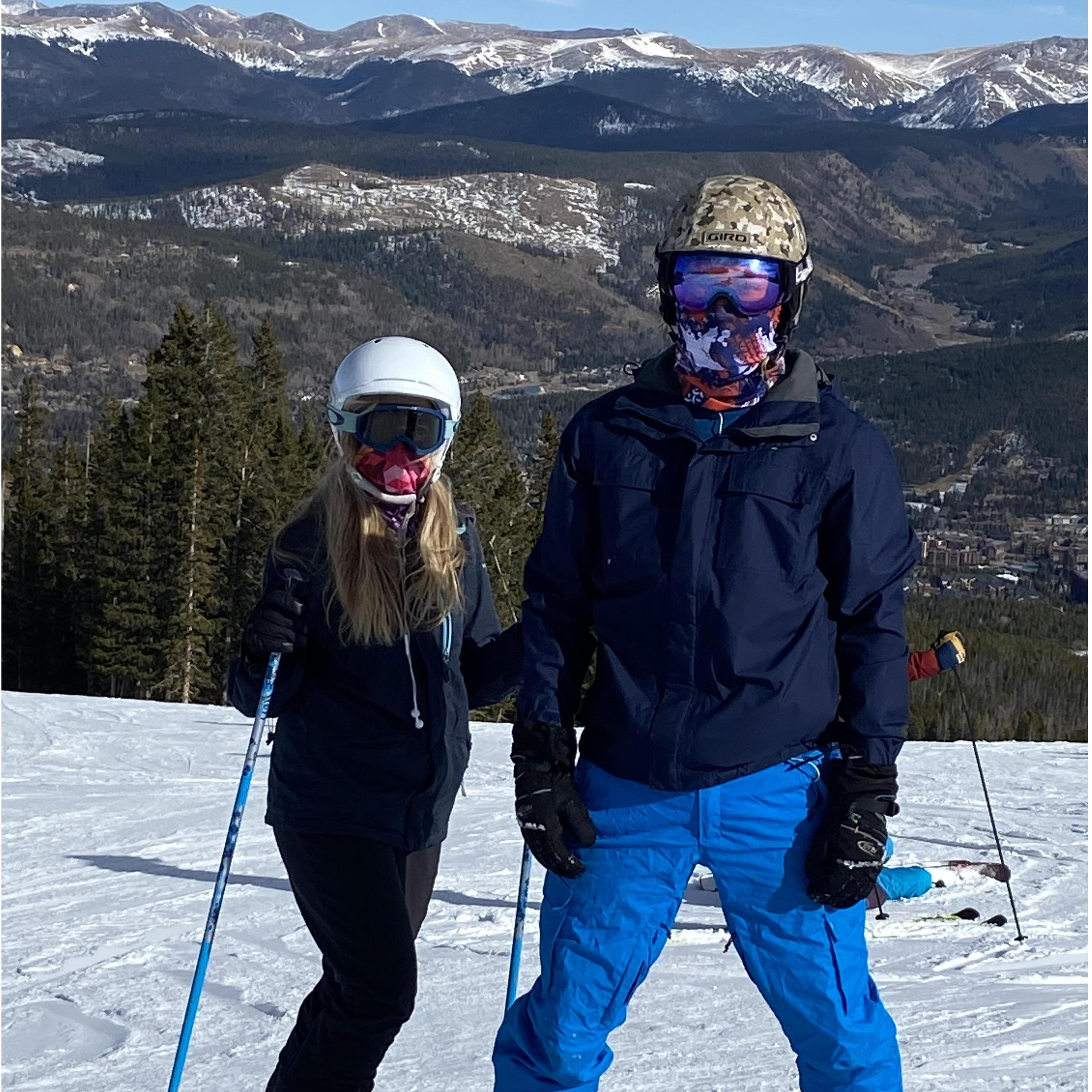 Ski day with my bestie!