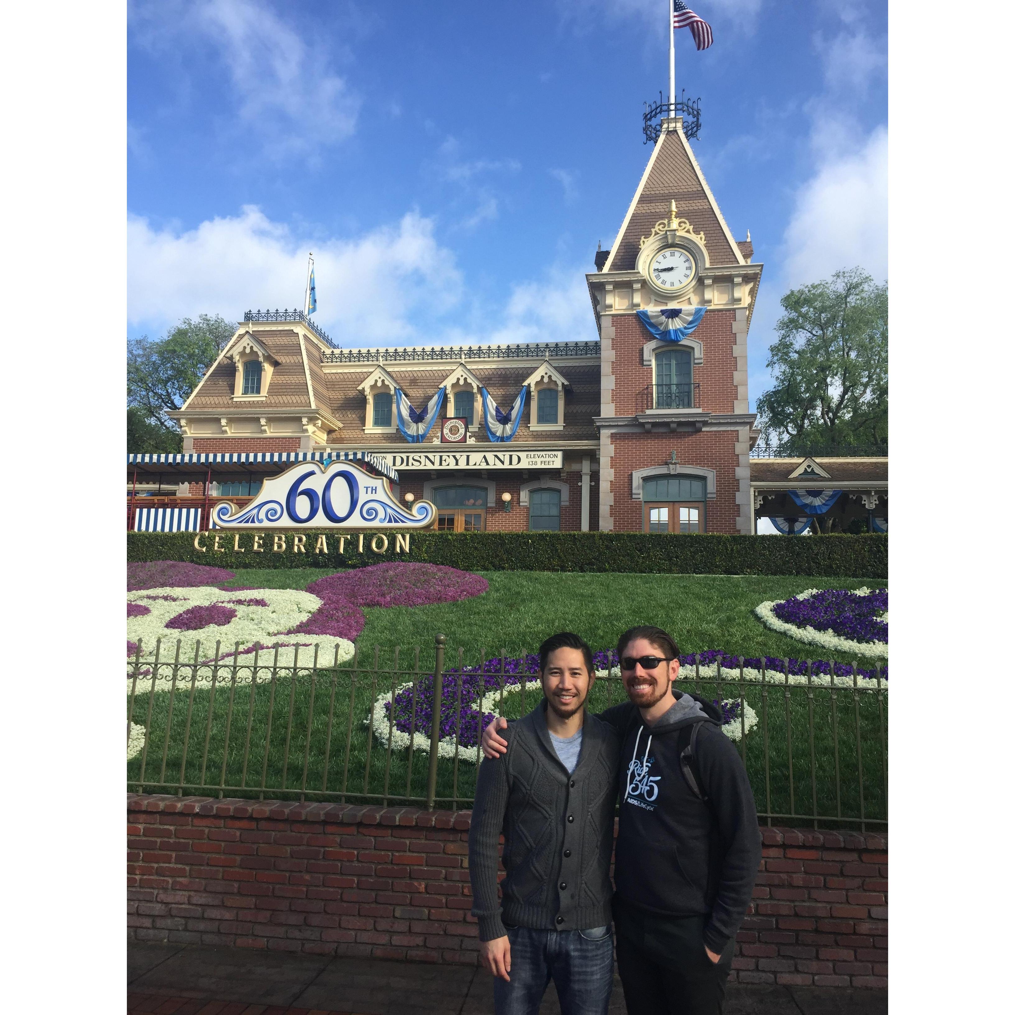 Our First Visit To Disneyland Together
March 6, 2016 for Arbel's Birthday