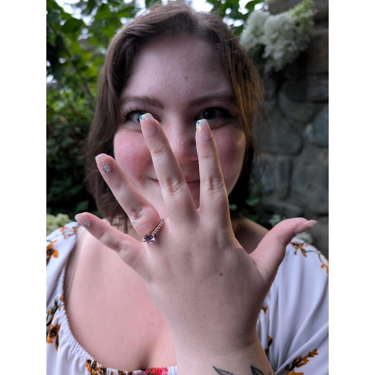 The day he proposed!