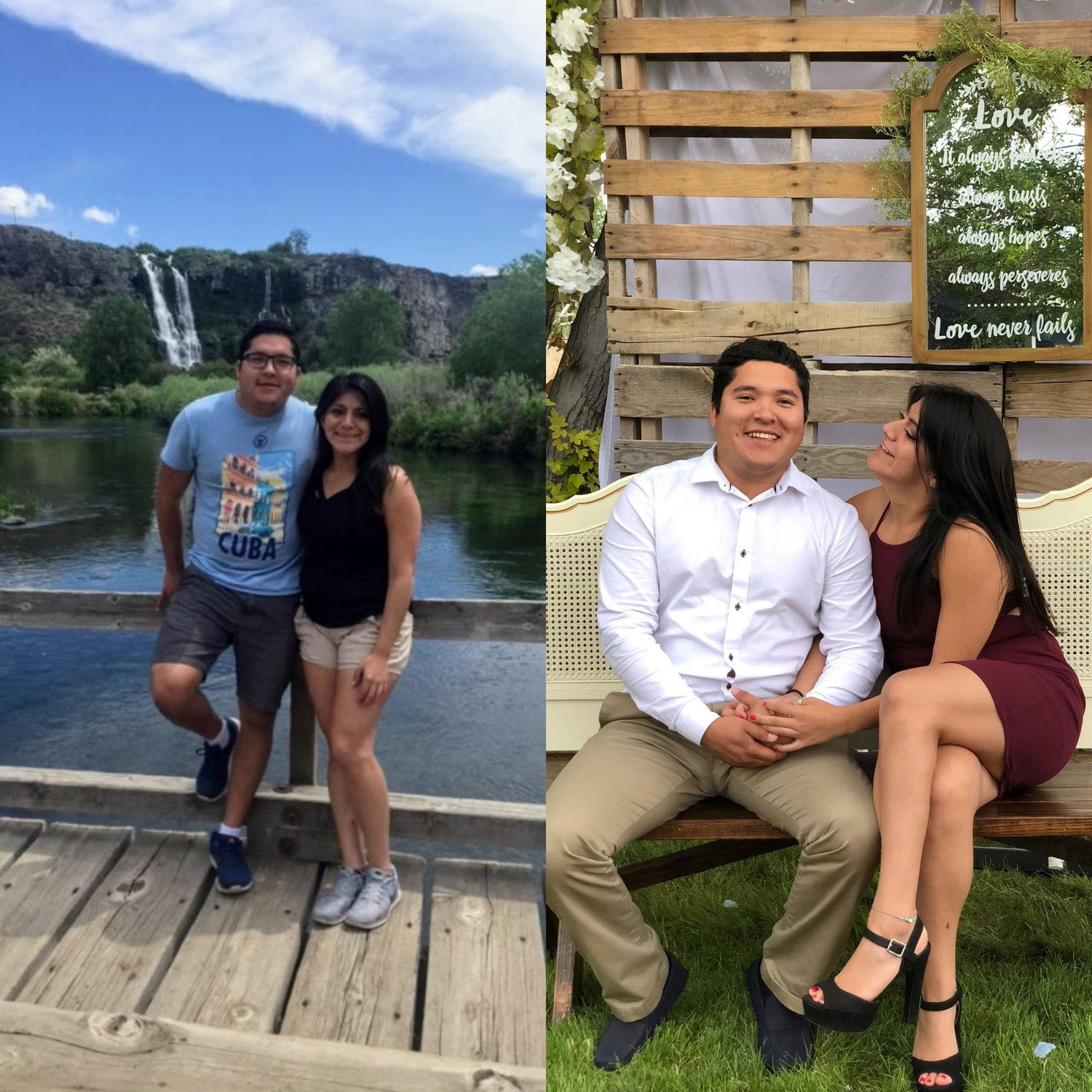 From chasing waterfall to dressing up for weddings