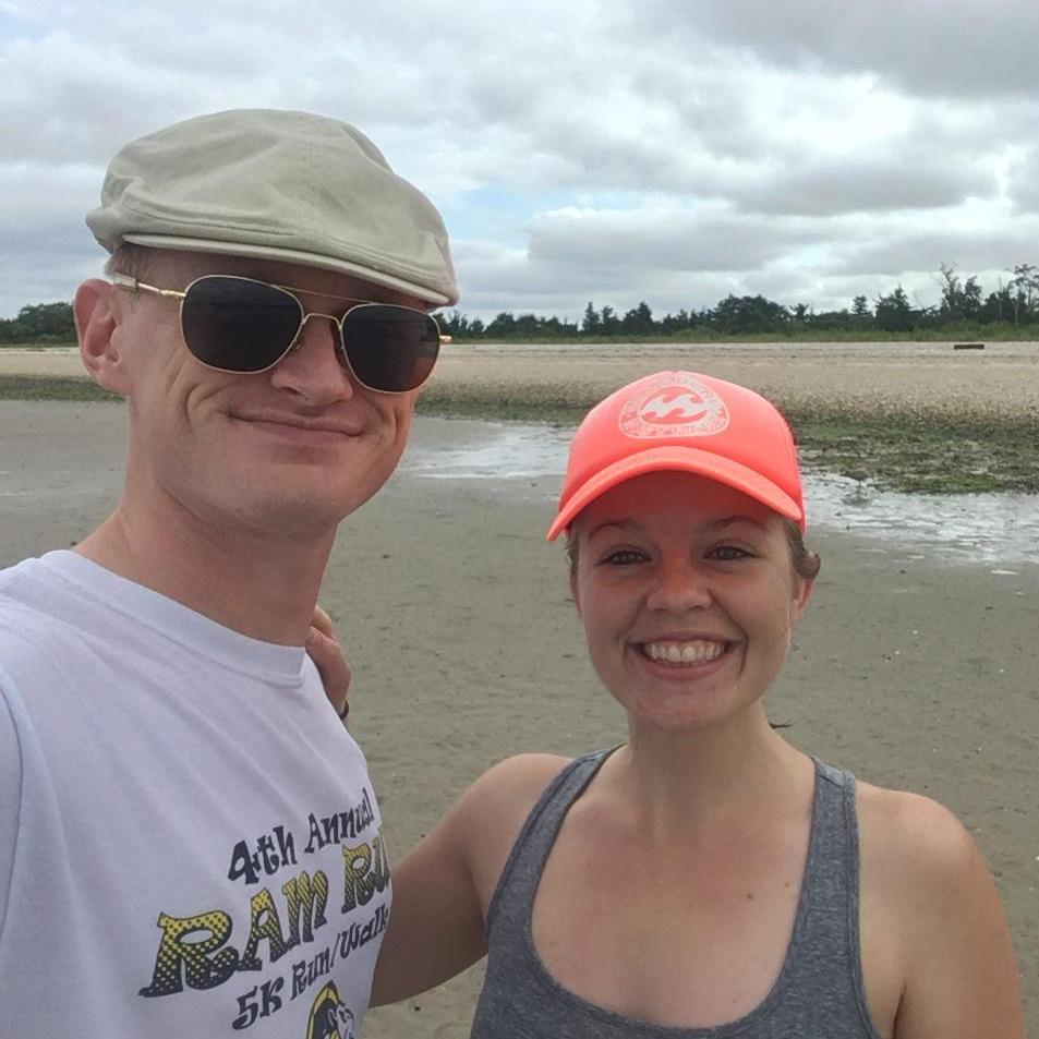 The sandbars in front of West Meadow Beach. A sacred Walcott family place!