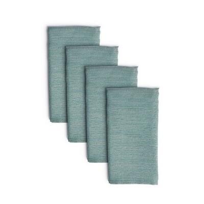 4pk 20"X20" Harper Napkins Blue - Town & Country Living
