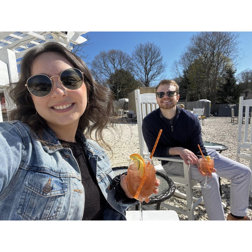5 year anniversary at Cape Cod winery