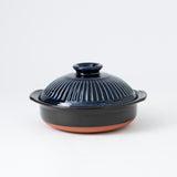 Ginpo Kikka Banko Donabe Japanese Clay Pot for 2 to 3 persons