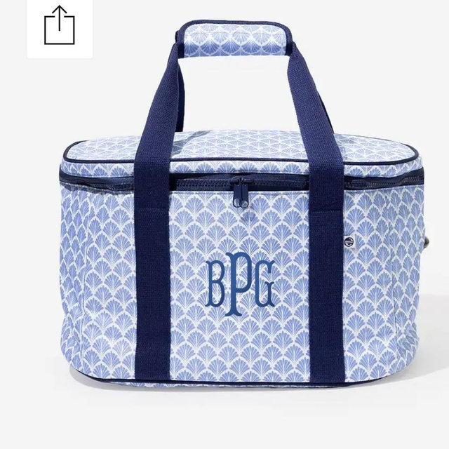 Monogrammed Slow Cooker Carrier