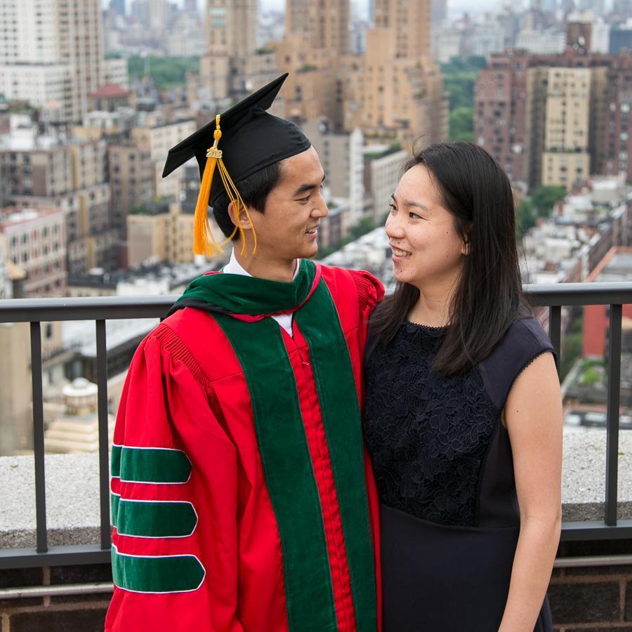 5/28/18, NYC. Peter becomes a doctor.