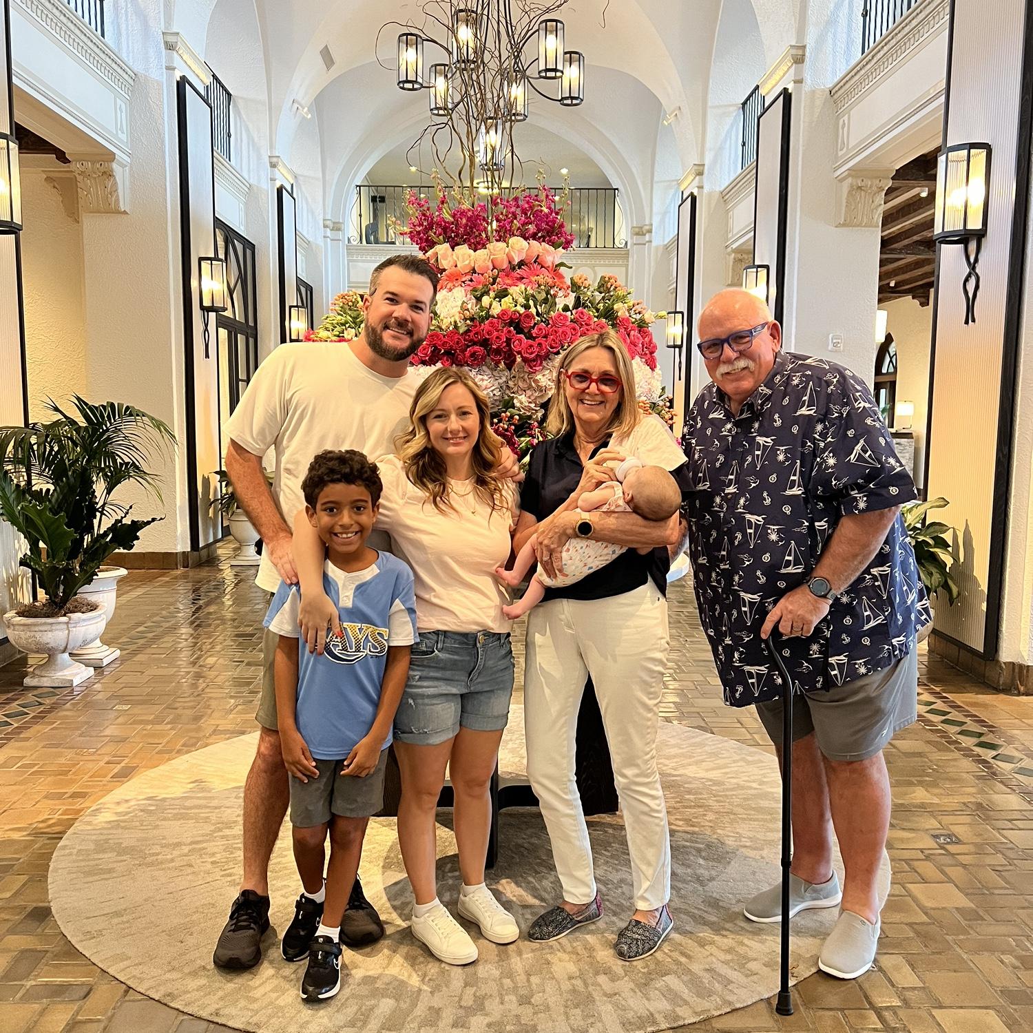 We love spending time with Ama and Papi.
