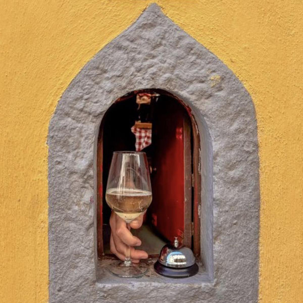 Wine Window Stop for Two