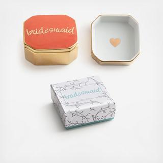 Love Is In The Air Bridesmaid Lidded Box