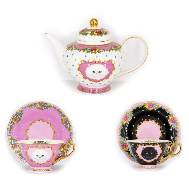 TEA-FOR-2 TEAPOT & TEACUPS SET (pre-order)