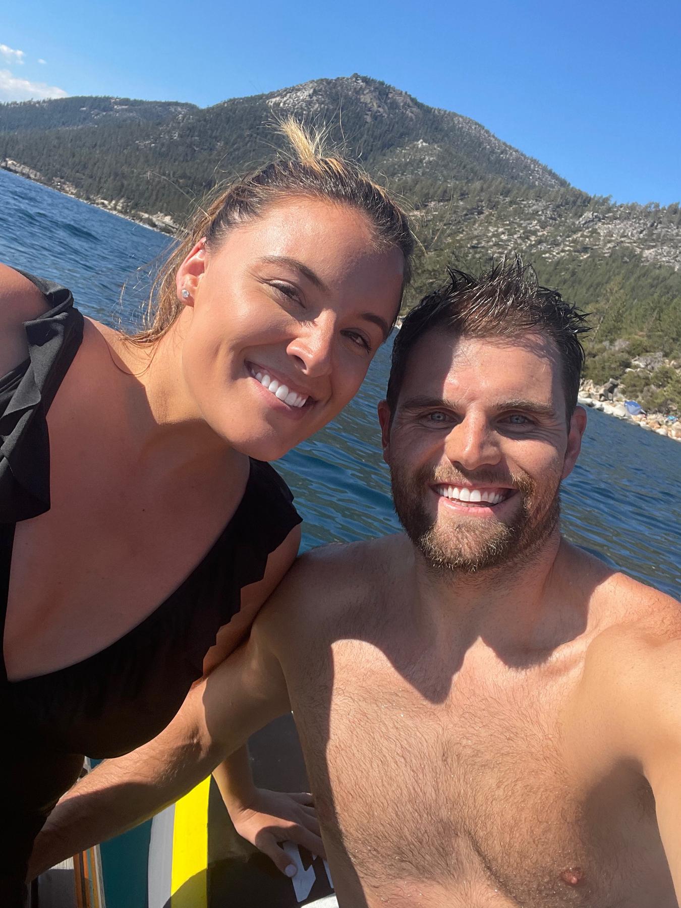 Our first trip to Tahoe together! Nothing beats paddle boarding on Lake Tahoe!