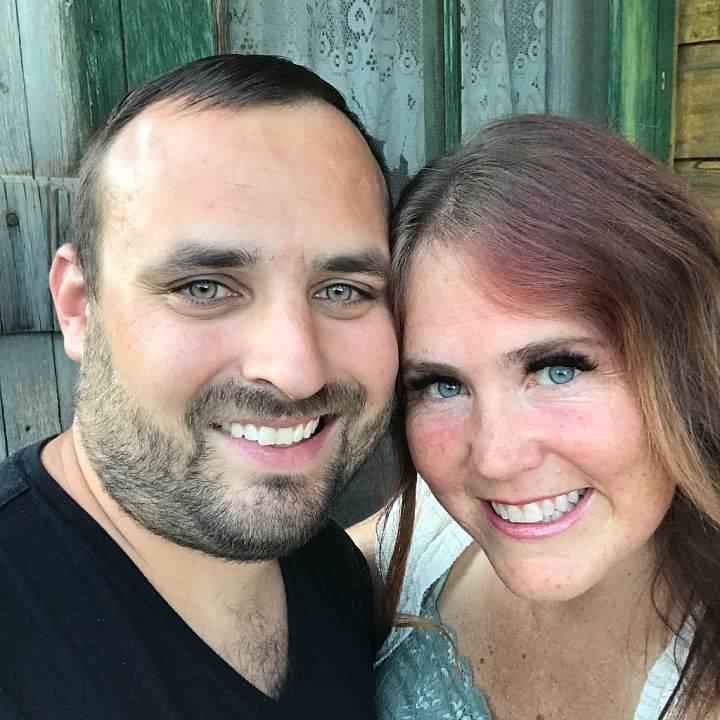 Taking our engagement photos!