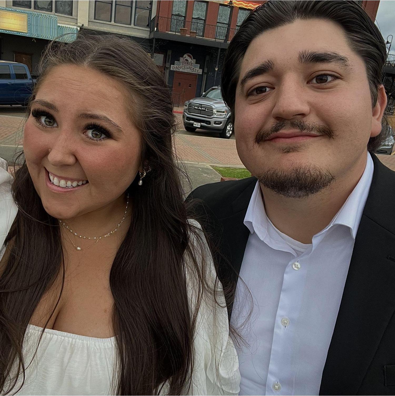 Engagement Photoshoot Selfie