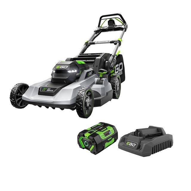 EGO Power+ LM2114SP 21-Inch 56-Volt Lithium-ion Cordless Self-Propelled Lawn Mower with 6.0Ah Battery and 320W Charger Included