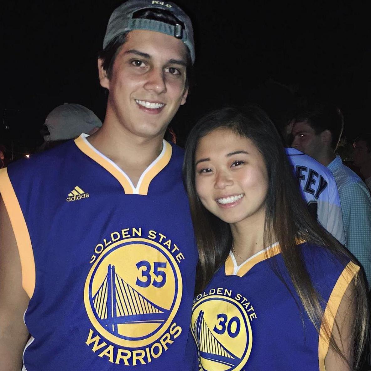 When we found our shared love for NBA pre date-party