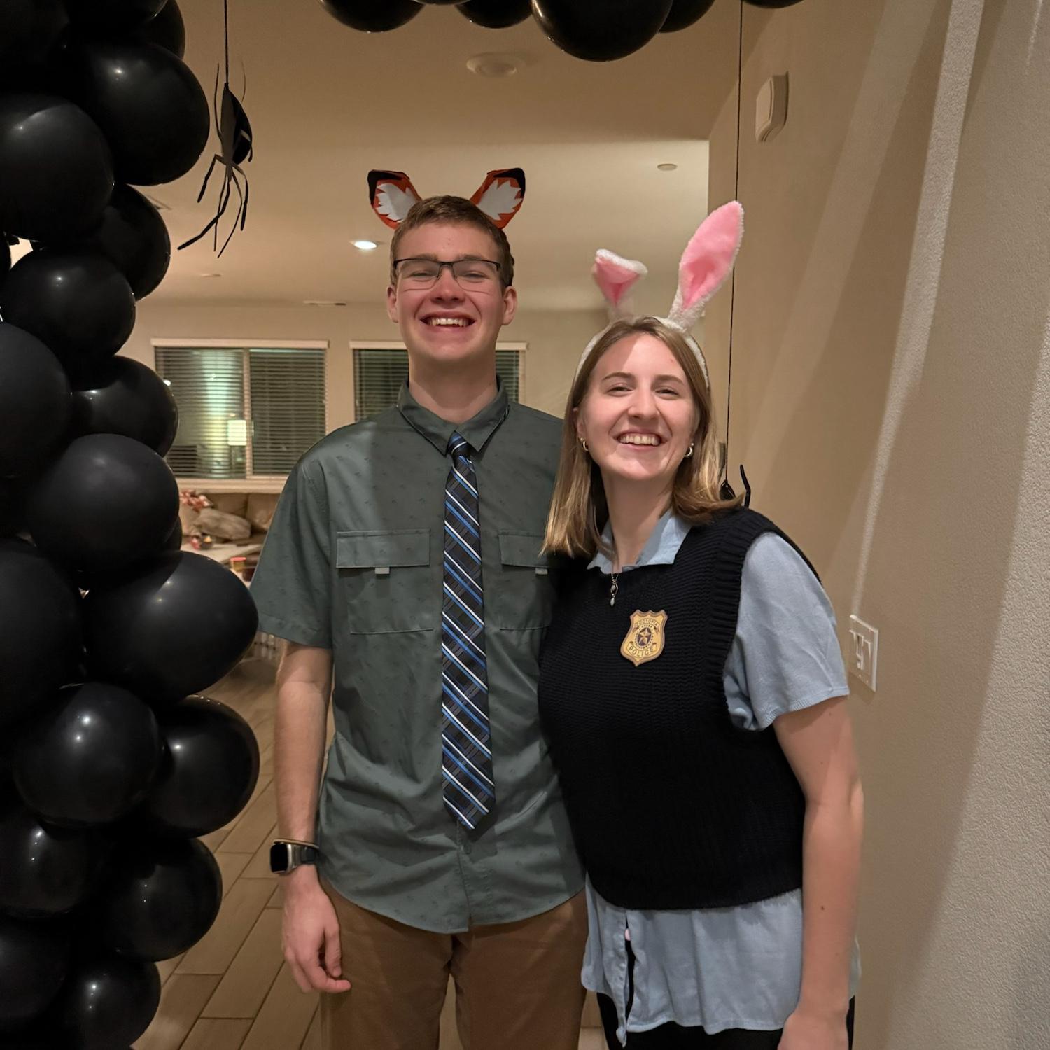Just a dumb bunny and sly fox