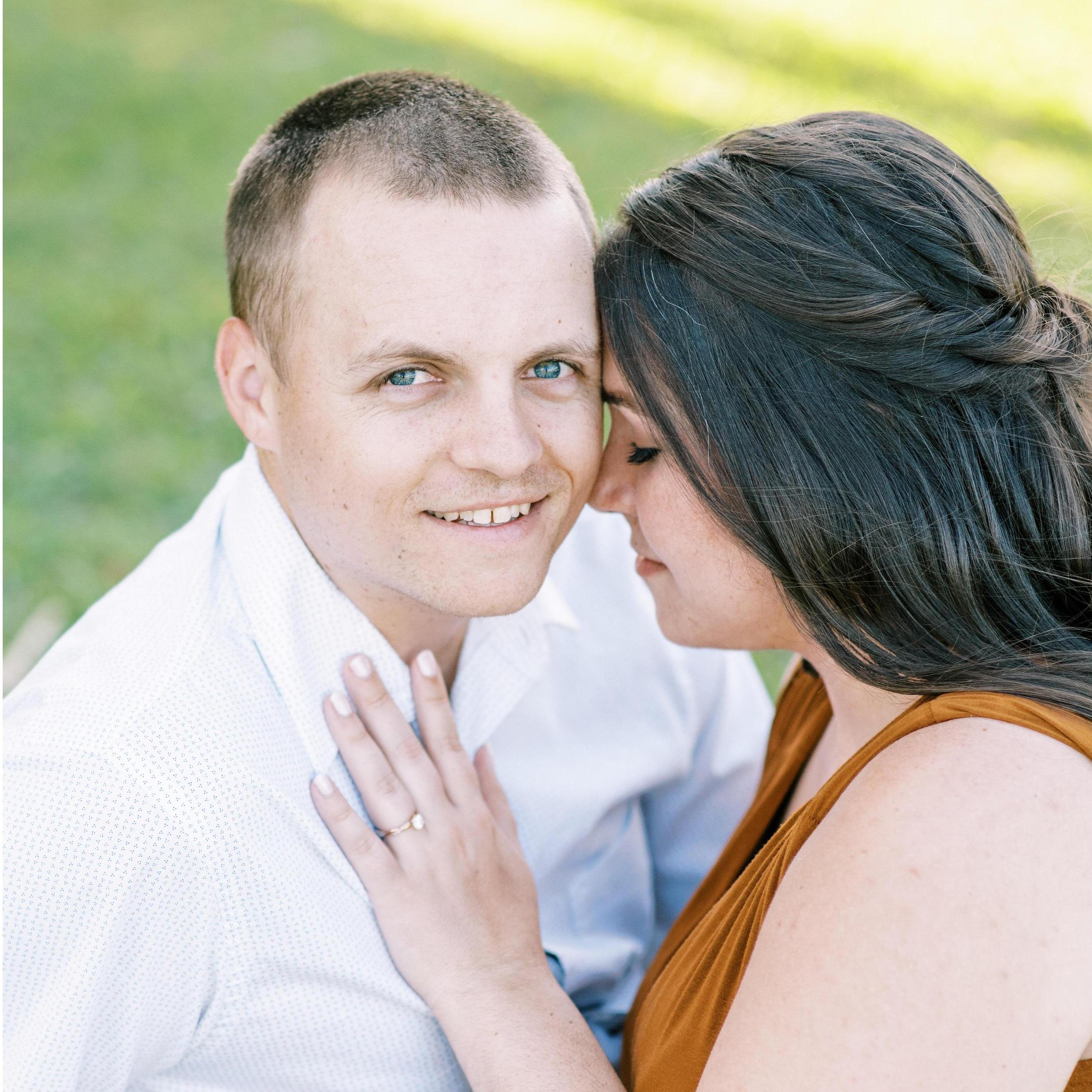On the day of the wedding, Matt & Riley will have been together for 2,086 days - almost 6 years!
