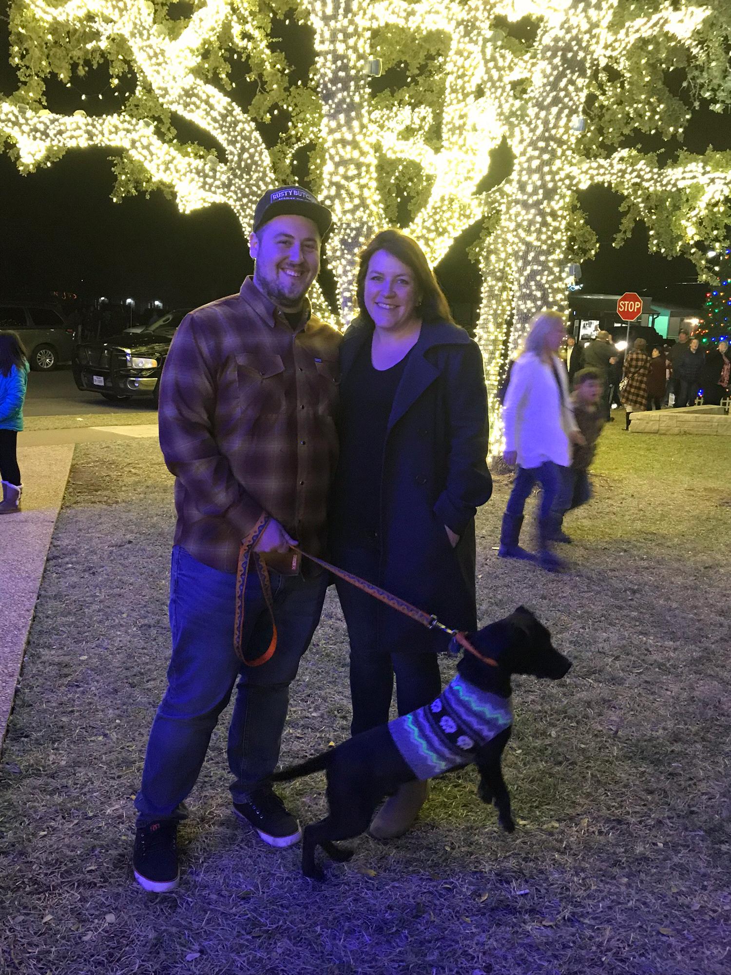 Christmas Lights in Johnson City 2017
