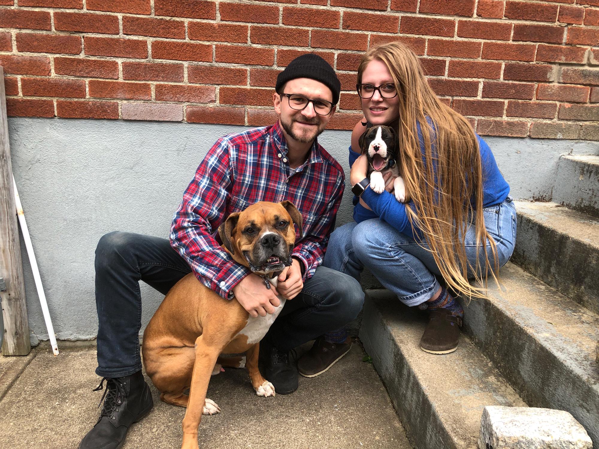 Our 6 year anniversary and the day Ezzard joined our family, October 20, 2018.