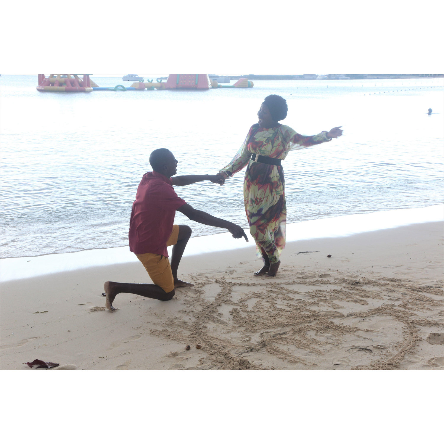 He asked me to marry him and I said "YES!"