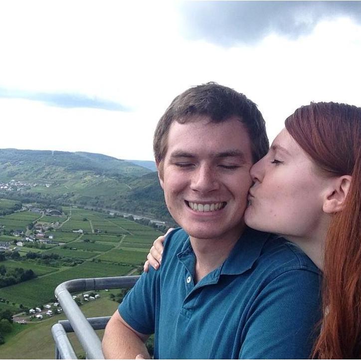 Back at Tim's birthplace! Lauren got to spend some time with Tim's German family in Traben-Trarbach (here we are enjoying a lookout over the Mosel River and the idyllic town surrounding)
