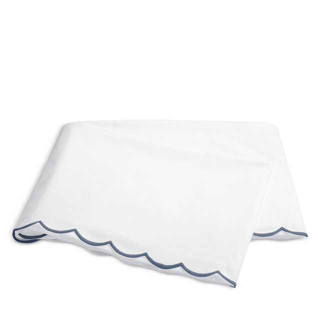 Matouk Dakota Percale Flat Sheet, Full/Queen