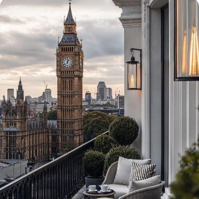 Night at Hotel in London
