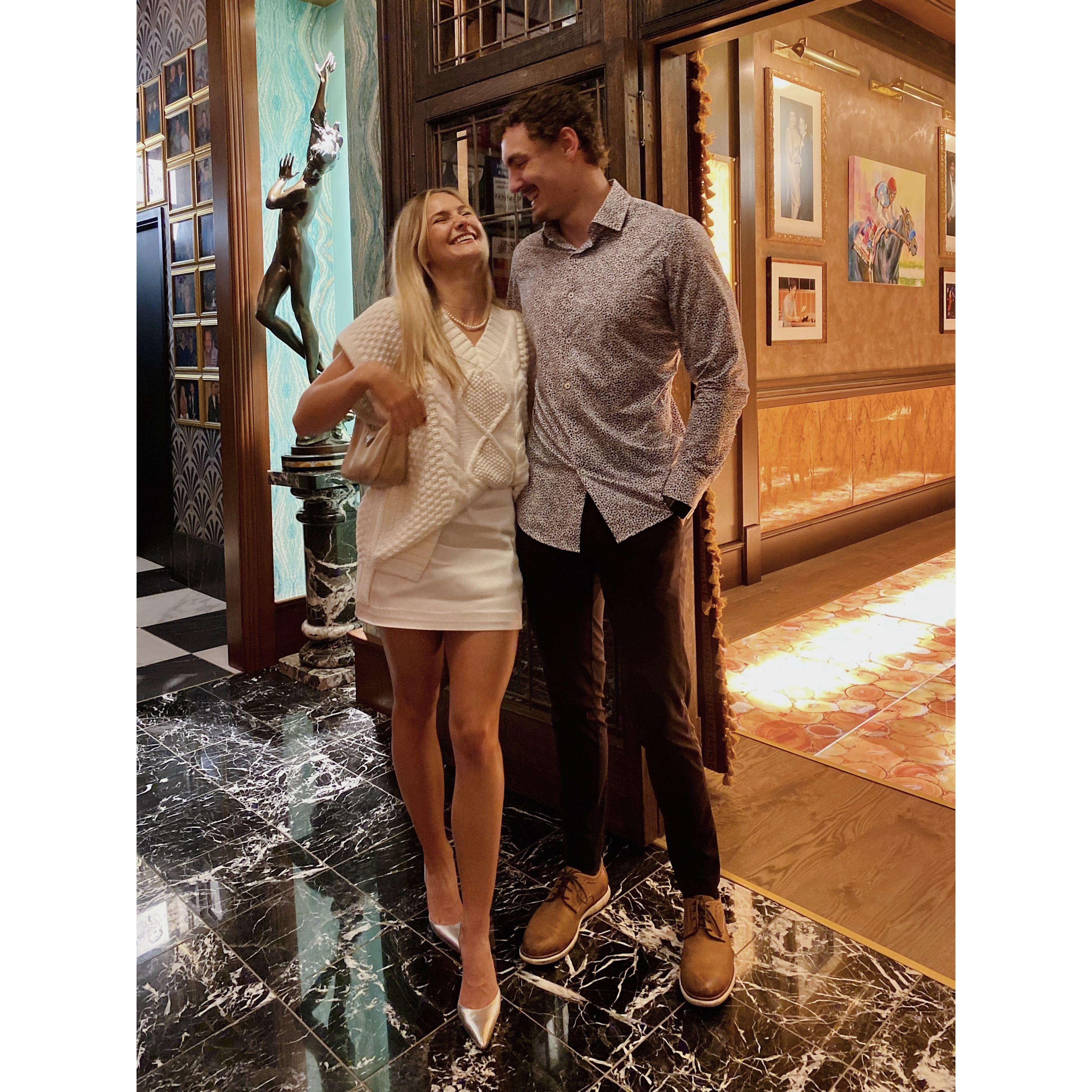 Our Anniversary & Cara's Birthday Dinners were something we both always looked forward to