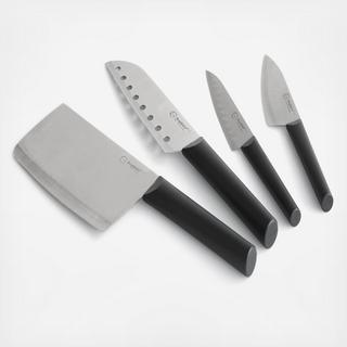 Eclipse 4-Piece Santoku Knife Set
